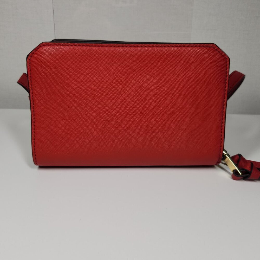 Steve Madden Crimson Bkarlee Purse Crossbody Red - Picture 4 of 11